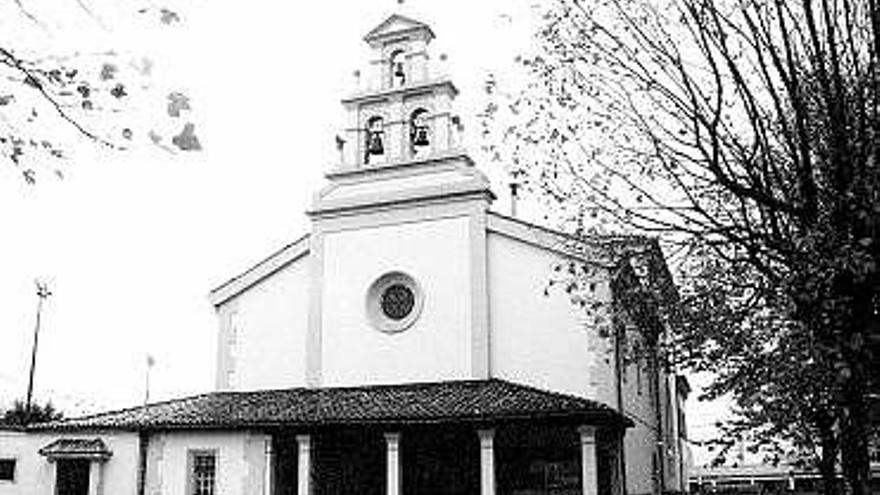 La iglesia de Santa Cruz de Jove.