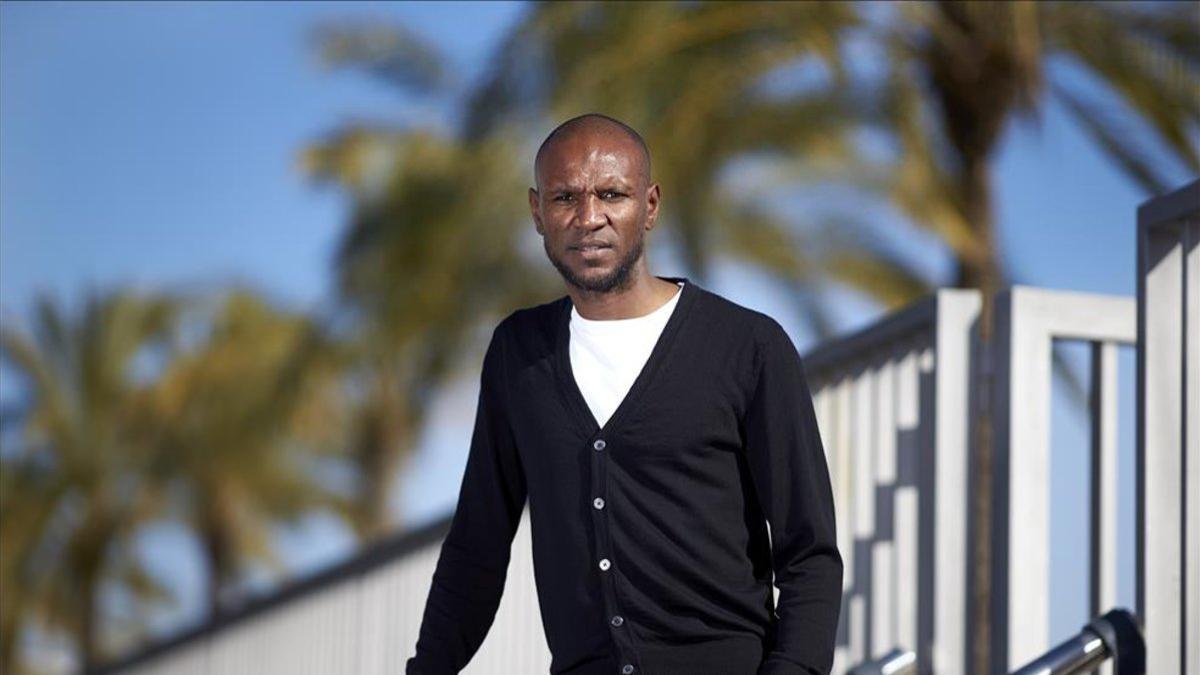 Eric Abidal en Barcelona