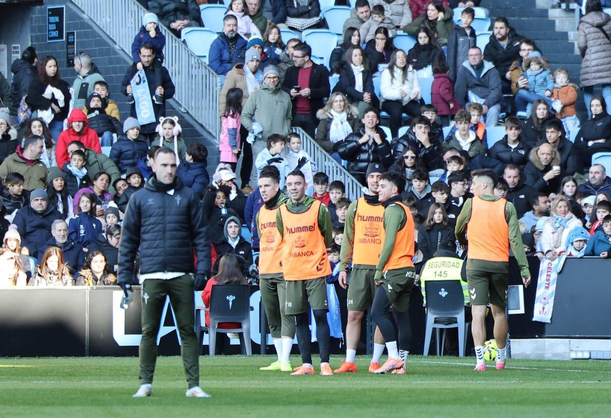 Un regalo de los 'Reyes Celestes': fiesta en el entreno a puertas abiertas en Balaídos
