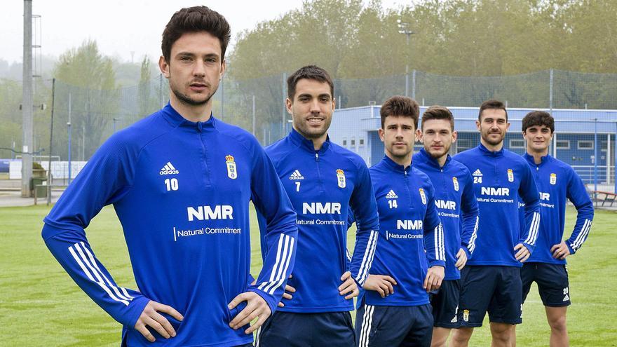 El Requexón cuenta en el Oviedo: tiene a seis asturianos en el primer equipo, sin contar a Javi Cueto, del filial, que ya debutó, ni a Riki, cedido
