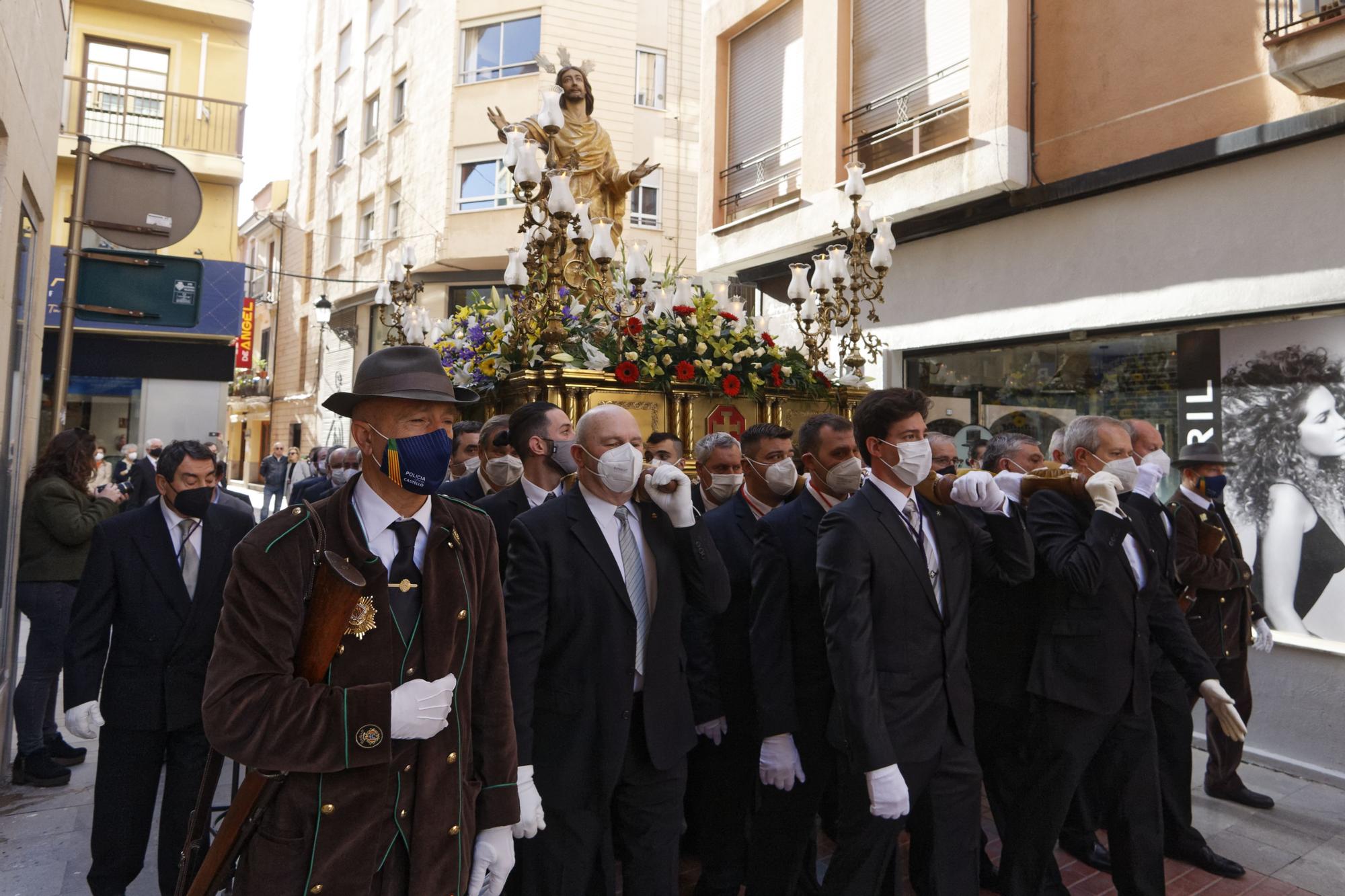 Procesión del Encuentro de Pascua en Castelló.