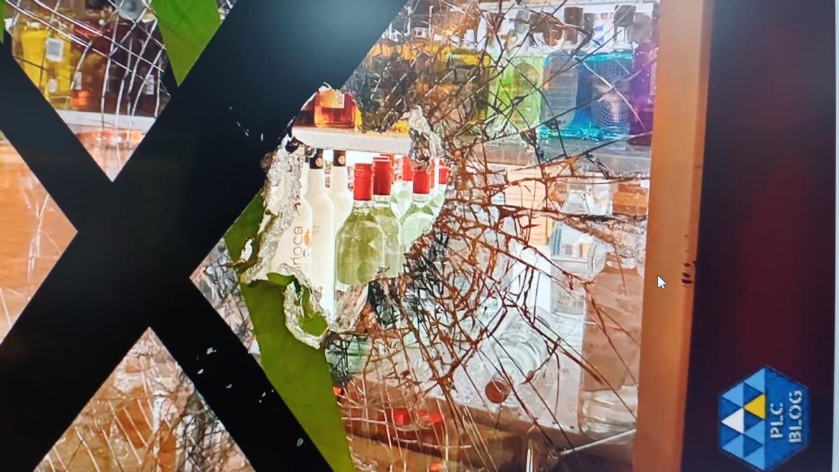 Robo con fuerza en supermercado Los Cristianos