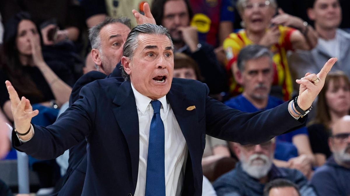 Sergio Scariolo, en el Palau