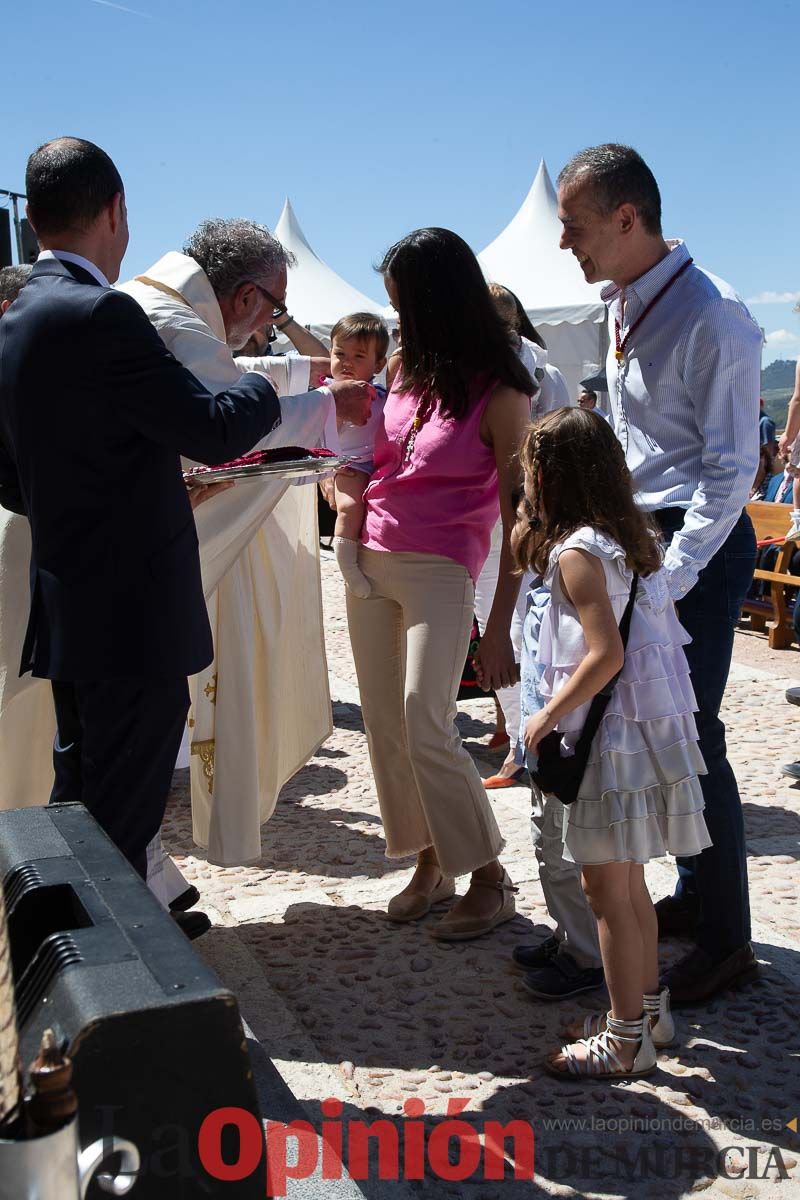 Imposición de nuevos hermanos cofrades de la Vera Cruz de Caravaca