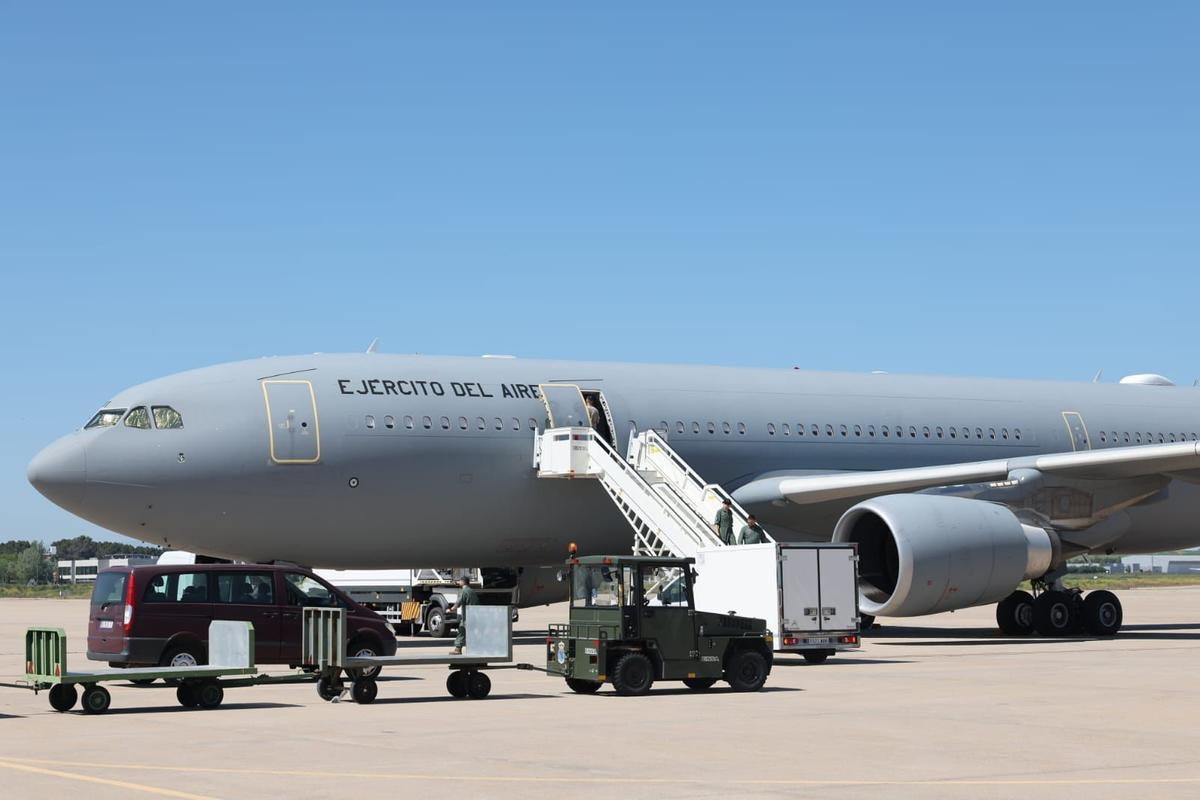 Este es el avión que traerá a Álex García Galas de vuelta a España