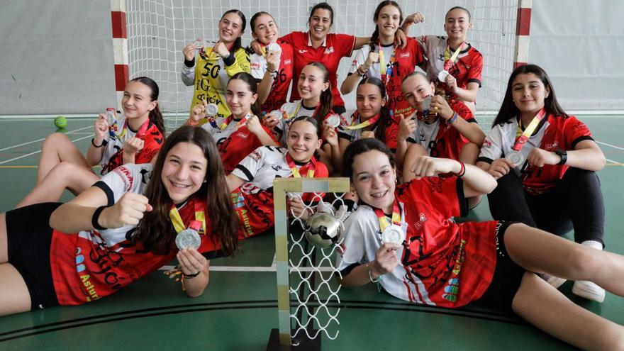 Las infantiles del Gijón ponen a Asturias de nuevo en un podio nacional