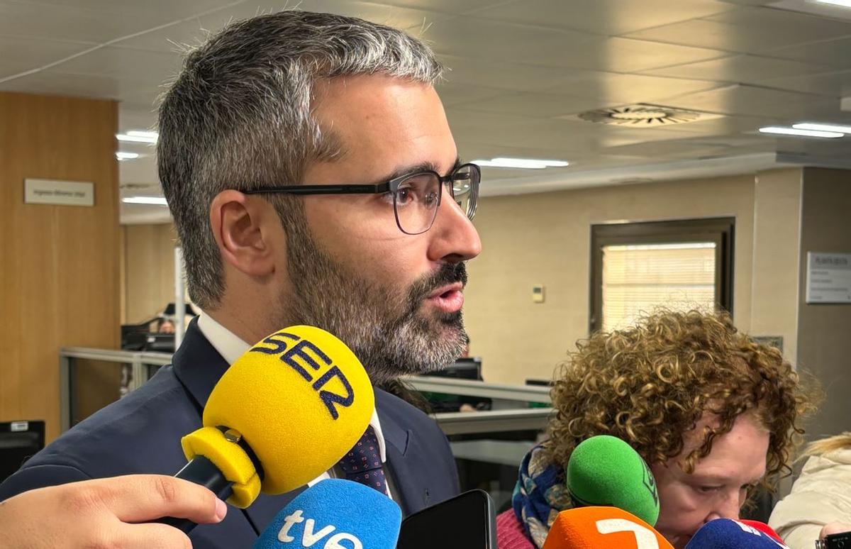 Francisco Lucas, en la Dirección Provincial del INSS.