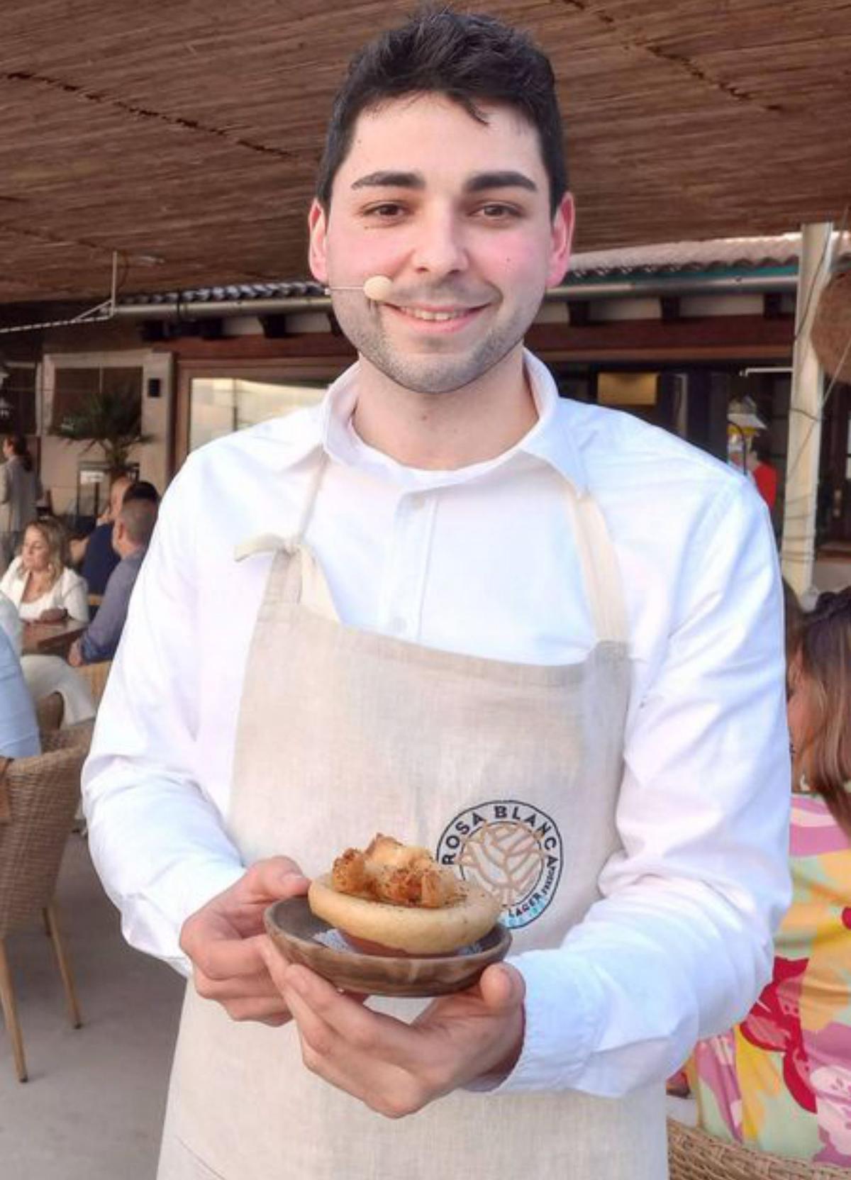 Jaume Vicens, cocinero de Béns d’Avall. | B. FONT