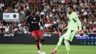 Valencia y Athletic firman las tablas sin goles en Mestalla