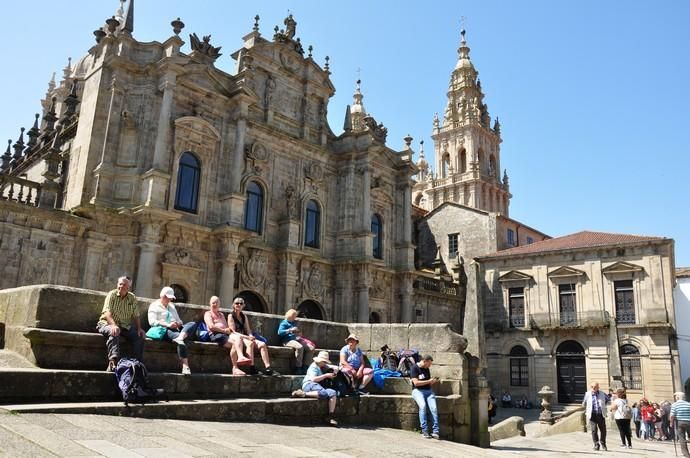 Canarios en el Camino de Santiago