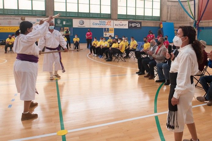 I Campeonato de Lucha del Garrote Adaptada de Gran Canaria