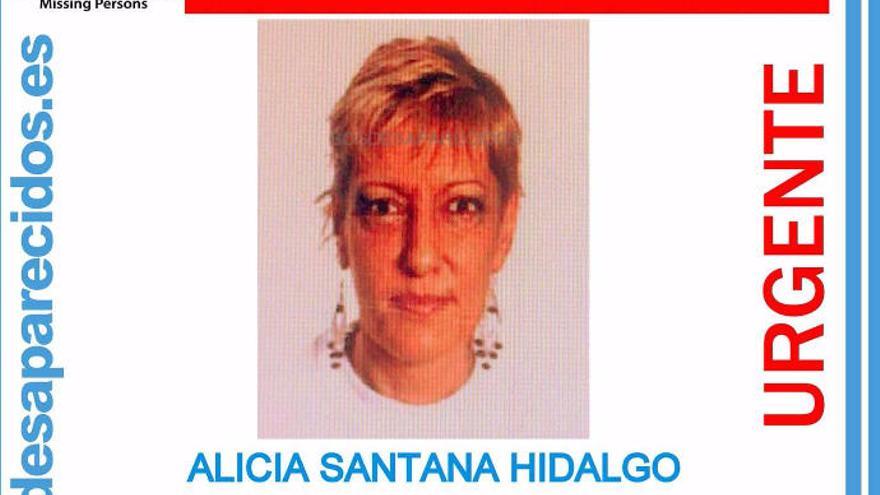 Alicia Santana Hidalgo, desaparecida en San Mateo.