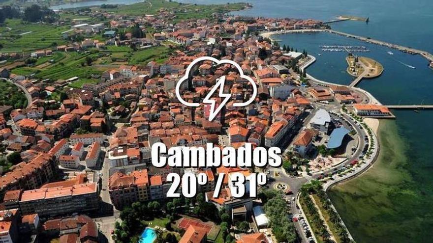 El tiempo en Cambados: previsión meteorológica para hoy, domingo 16 de agosto