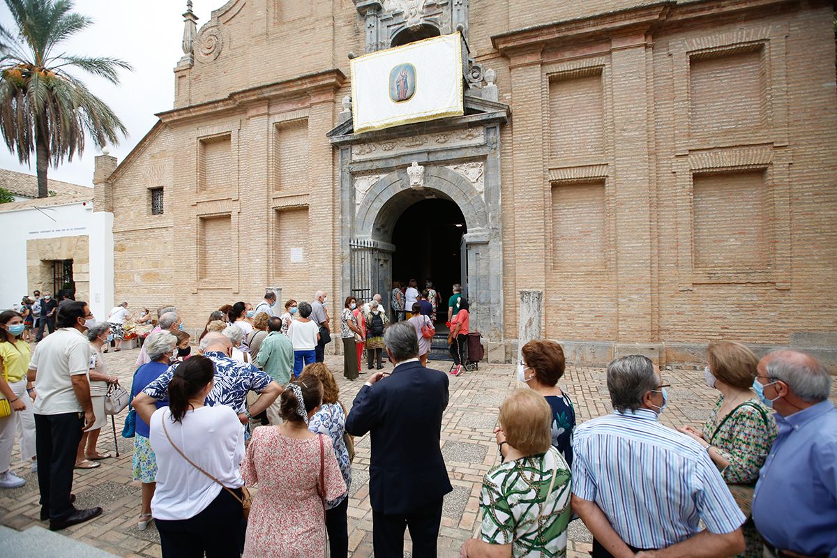 El obispo preside la tradicional misa de la festividad de la Virgen de la Fuensanta