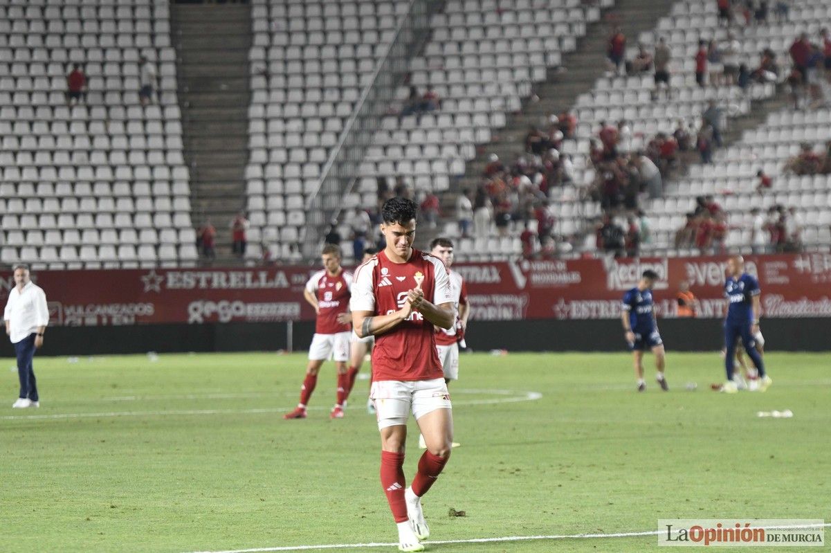 Así fue el encuentro del play off del Real Murcia y el Nástic en la lucha por el ascenso