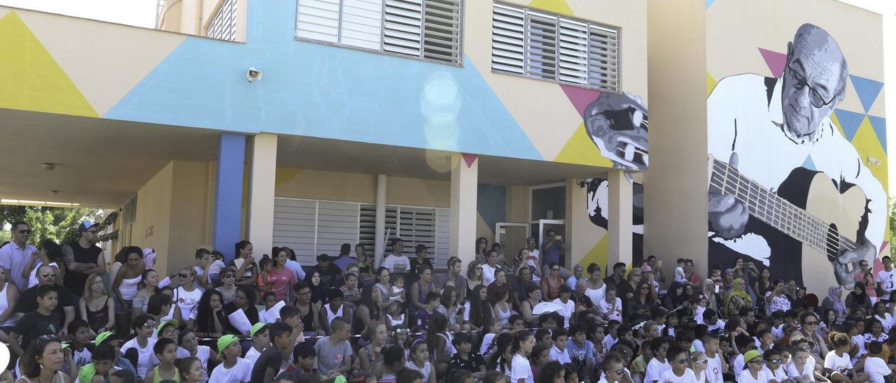 Festa de final de curs a l'escola Cas Serres