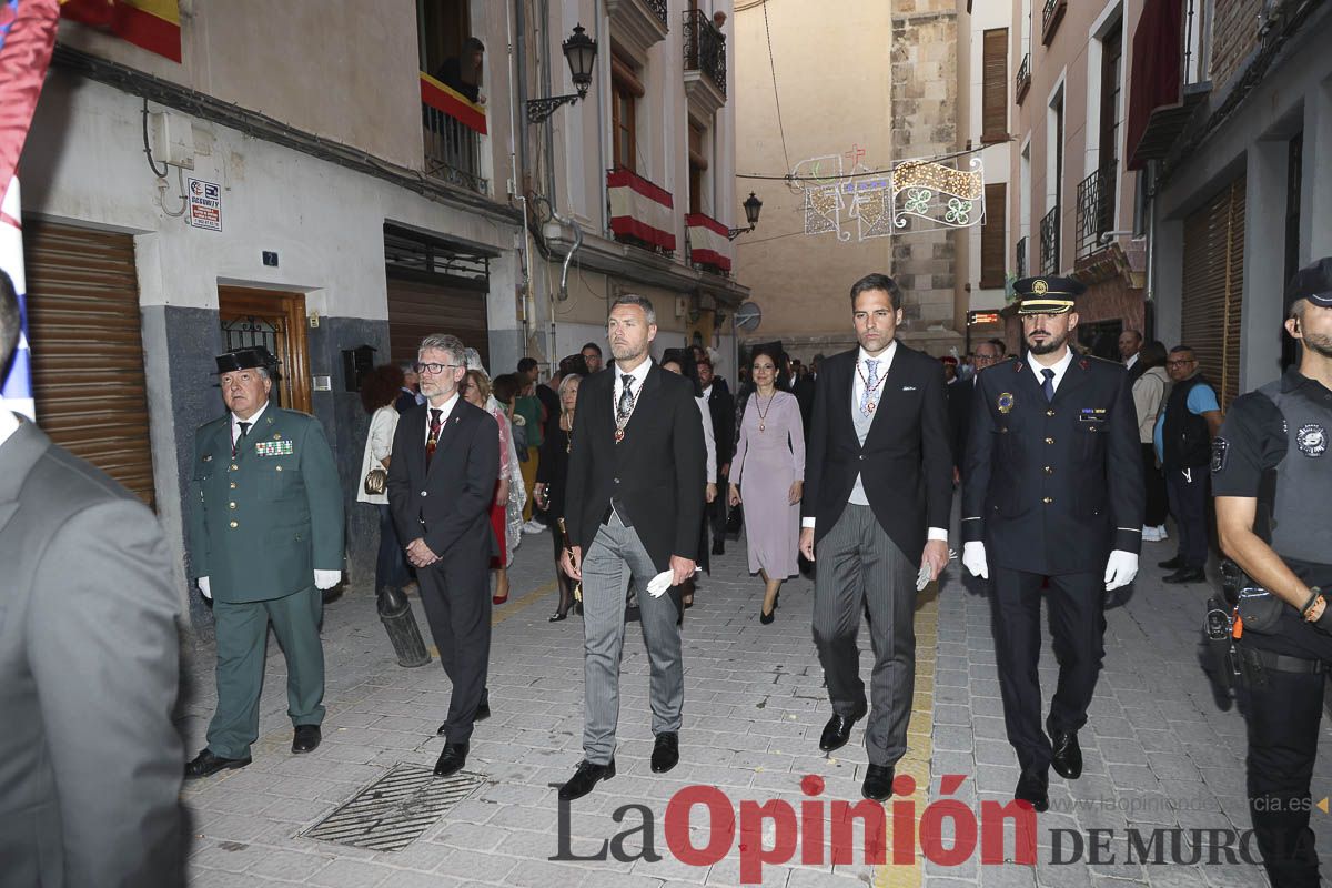 Fiestas de Caravaca: procesión del Baño (procesión, parlamento y baño de la Cruz)