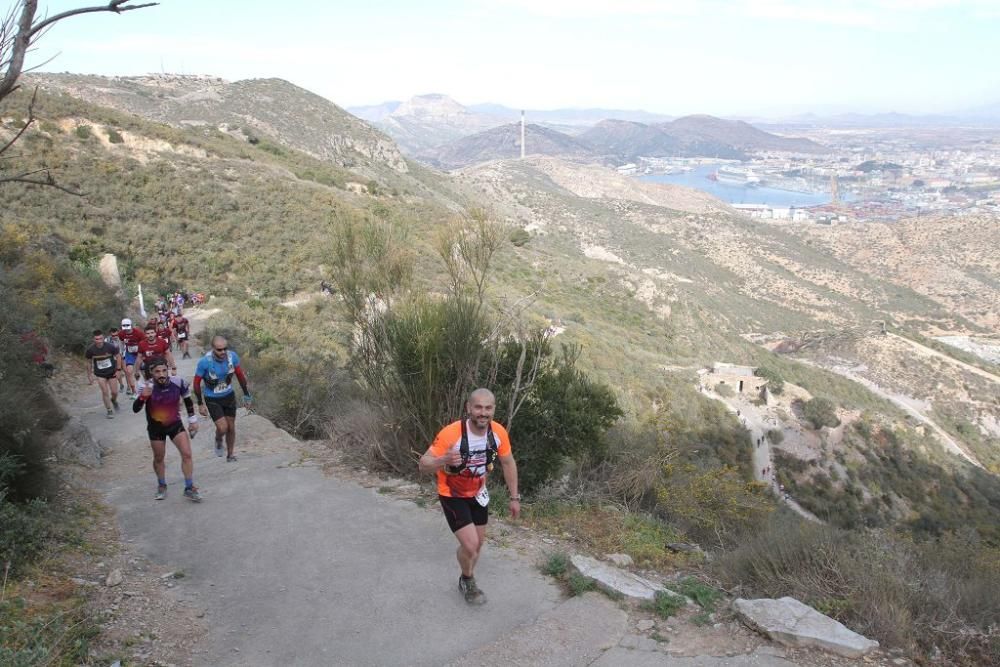 Ruta de las Fortalezas 2018 subida del Monte del Calvario