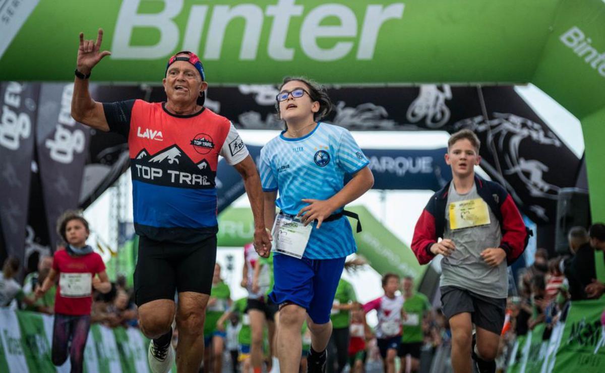 La Binter, una prueba para todas las edades. | ANDRÉS GUTIÉRREZ