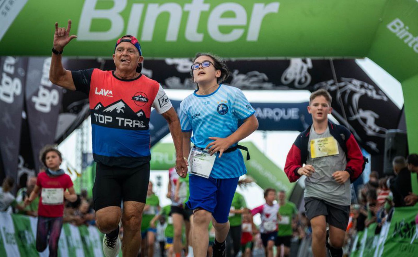 La Binter, una prueba para todas las edades.  | ANDRÉS GUTIÉRREZ