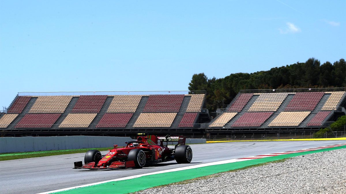 Carlos Sainz espera un GP de España muy intenso y lamenta la falta de público