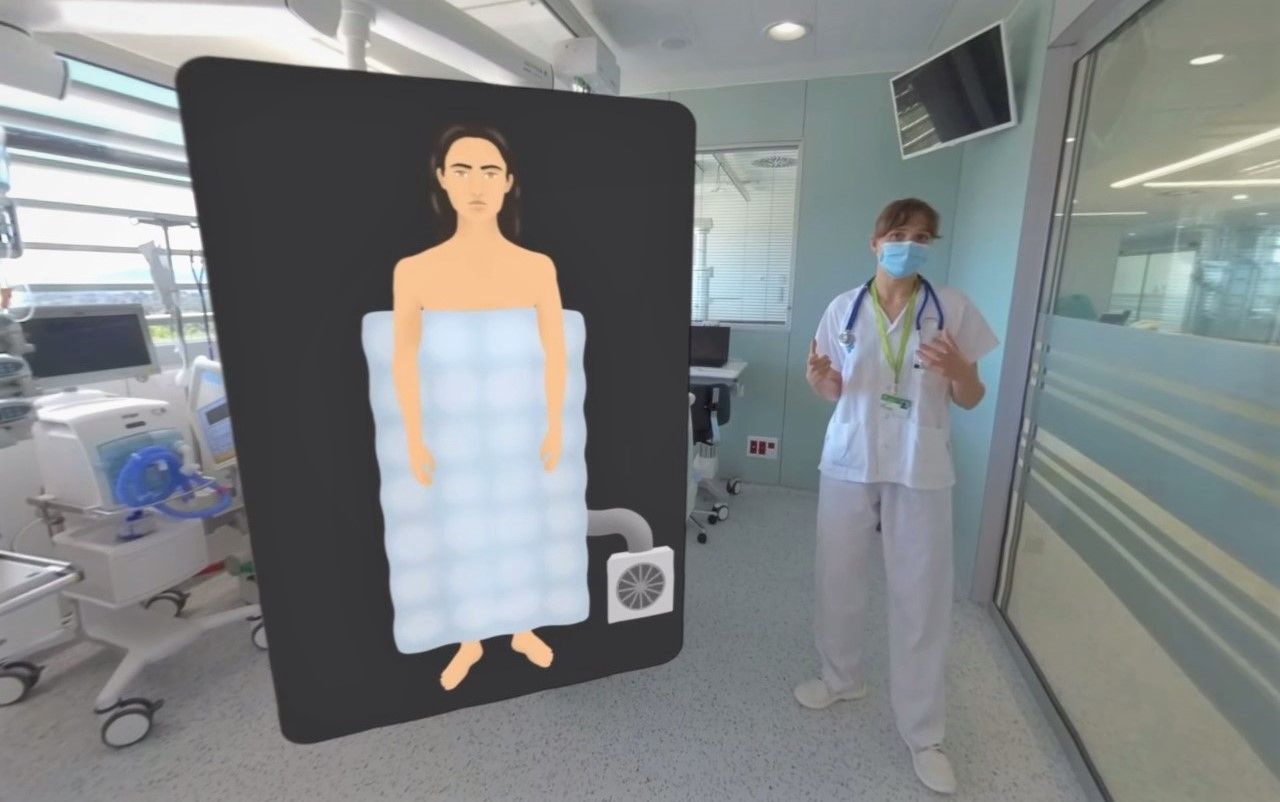 Can Ruti impulsa 'EvolUCIon', un programa que utiliza la realidad virtual para &quot;anticipar&quot; aspectos del ingreso en UCI a pacientes.