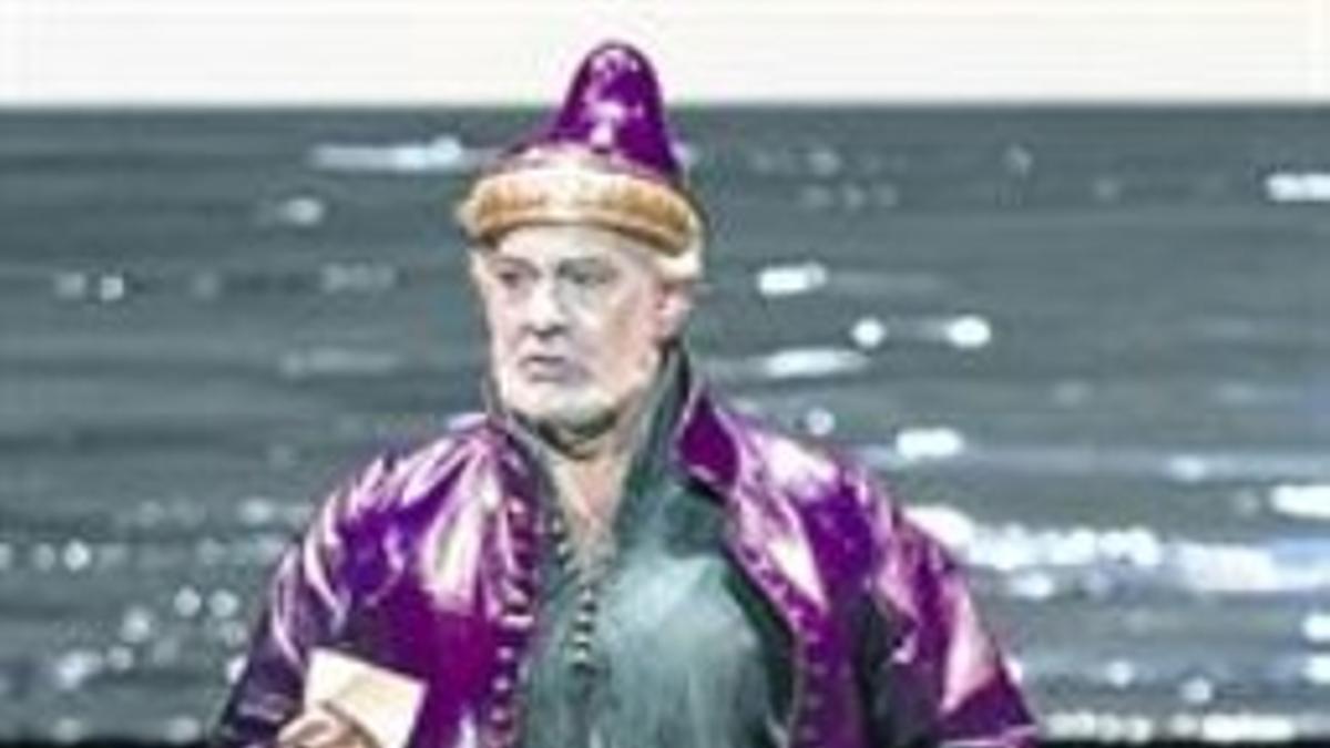 Plácido Domingo, en su papel en la ópera 'Simon Bocanegra'