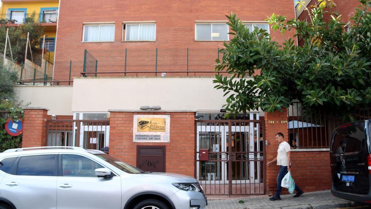 Exterior de la residència Los Olivos de Barcelona