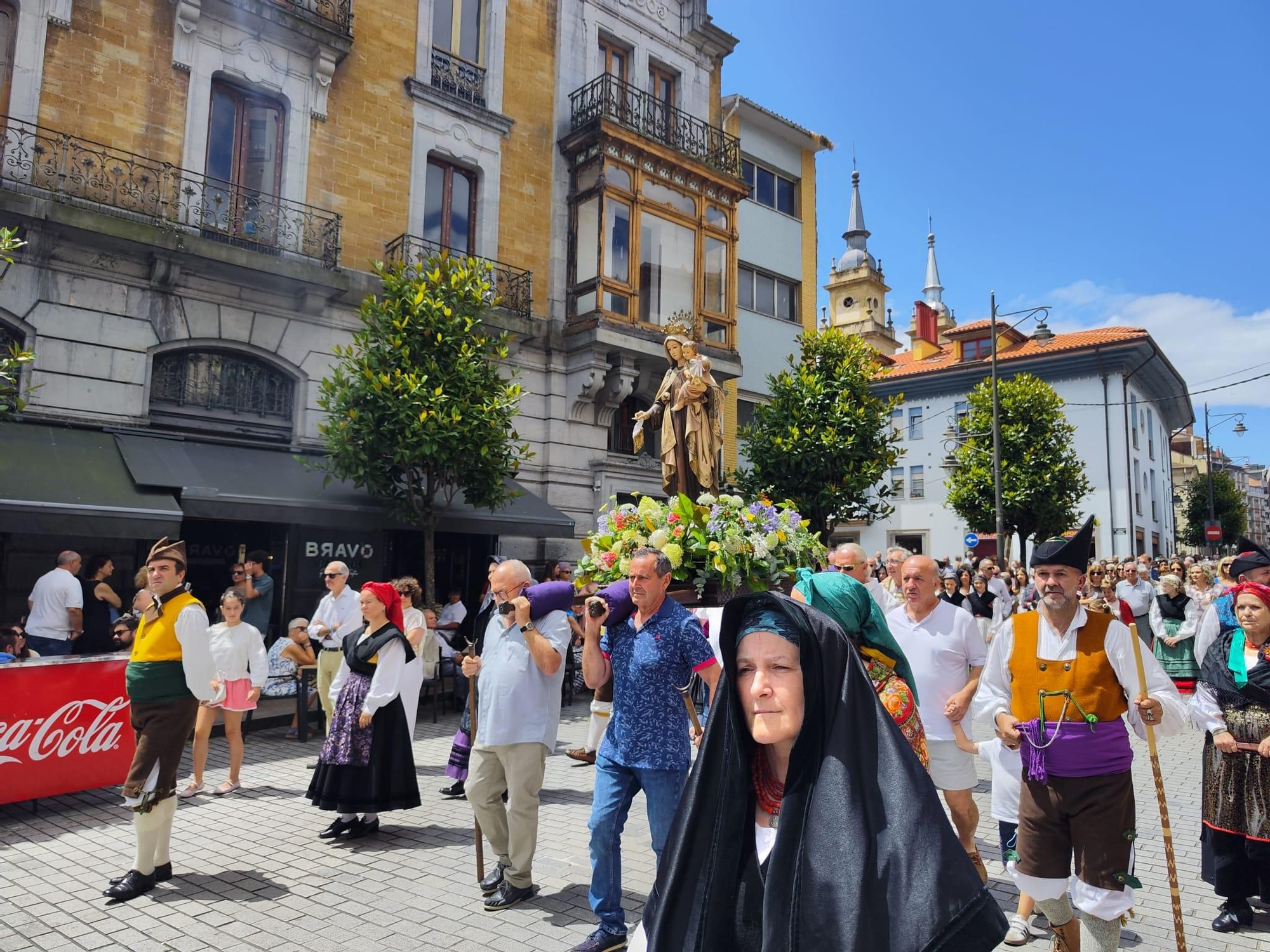 La procesión de El Carmen, en imágenes