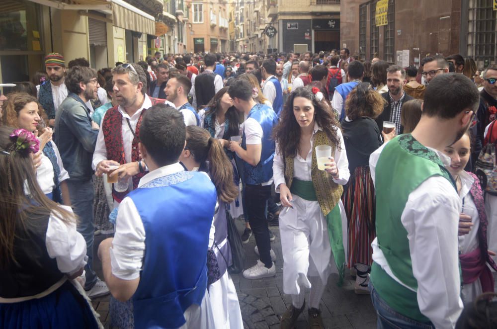 Ambiente en las tascas en el Bando de la Huerta