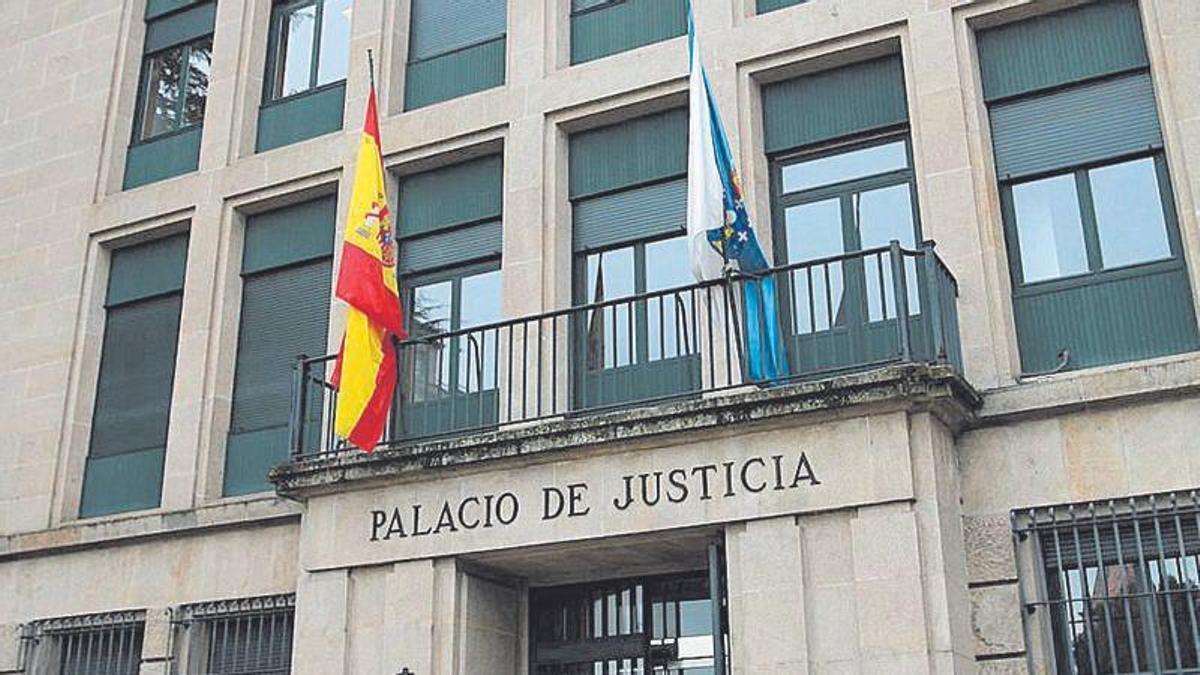 El palacio de justicia de Ourense, sede de la Audiencia Provincial.