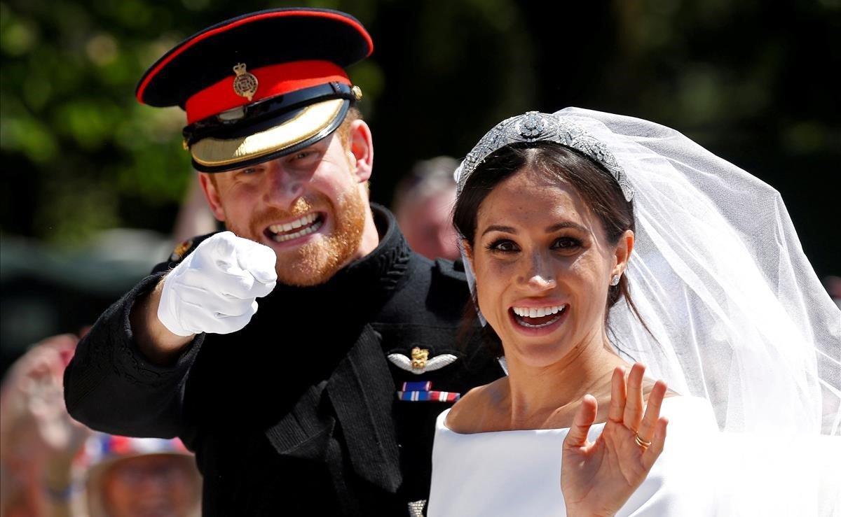 El príncipe Harry se casó con Meghan en el Castillo de Windsor el 19 de mayo.