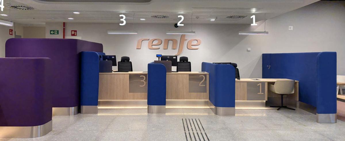 Así es el nuevo 'Espacio Renfe' en la estación Chamartín - Clara Campoamor