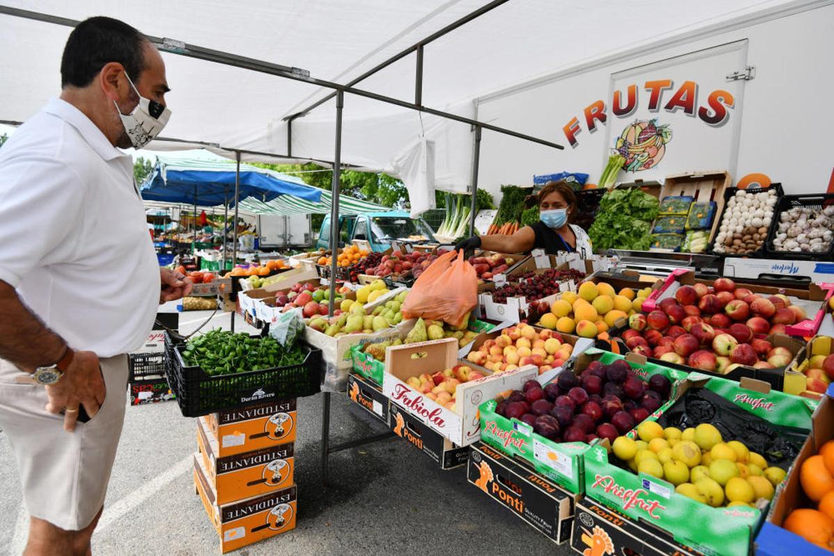 El mercadillo de Baltar regresa al completo El mercadillo de Baltar regresa al completo