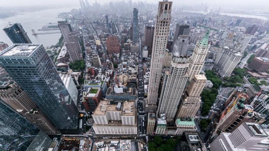 Vista aérea de Manhattan. Foto: Jeenah Moon/Bloomberg.