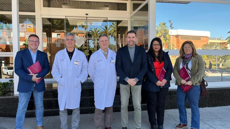 L’ajuntament d’Abrera visita l’Hospital Sagrat Cor de Martorell