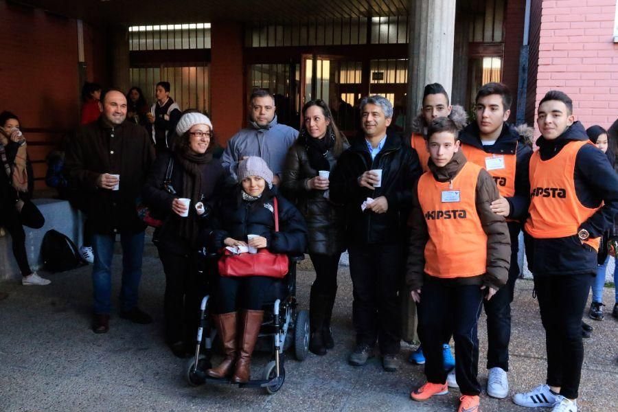 Chocolatada solidaria de alumnos de La Vaguada