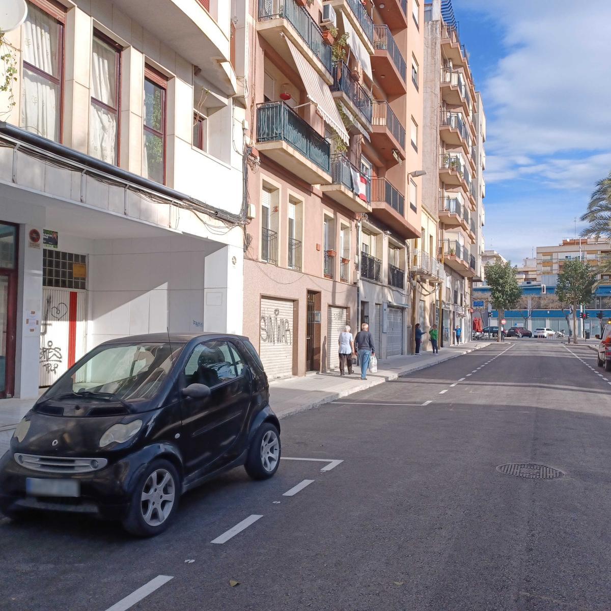 La calle Federico García Lorca, abierta al tráfico