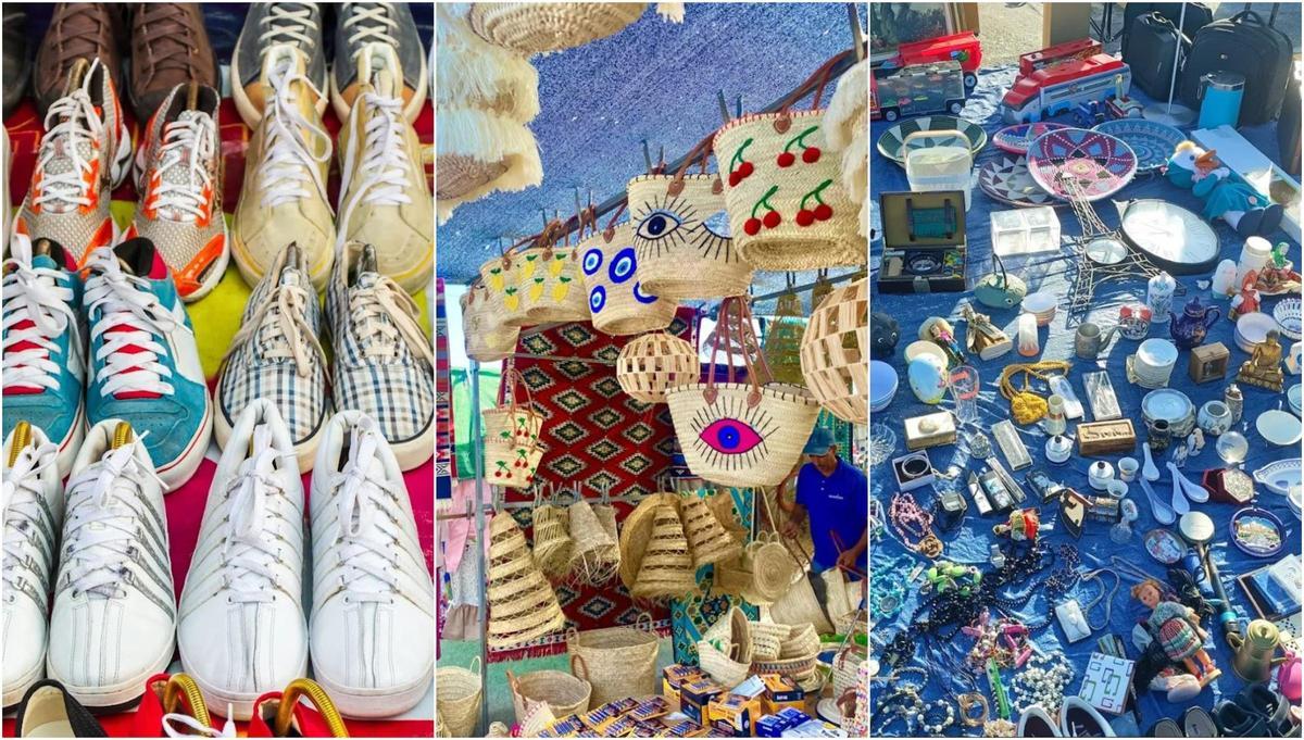 El mercadillo de los miércoles del Recinto Ferial del Cortijo de Torres, el más grande de Málaga