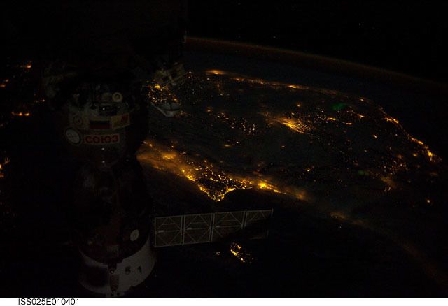 La Comunitat Valenciana, vista desde el espacio