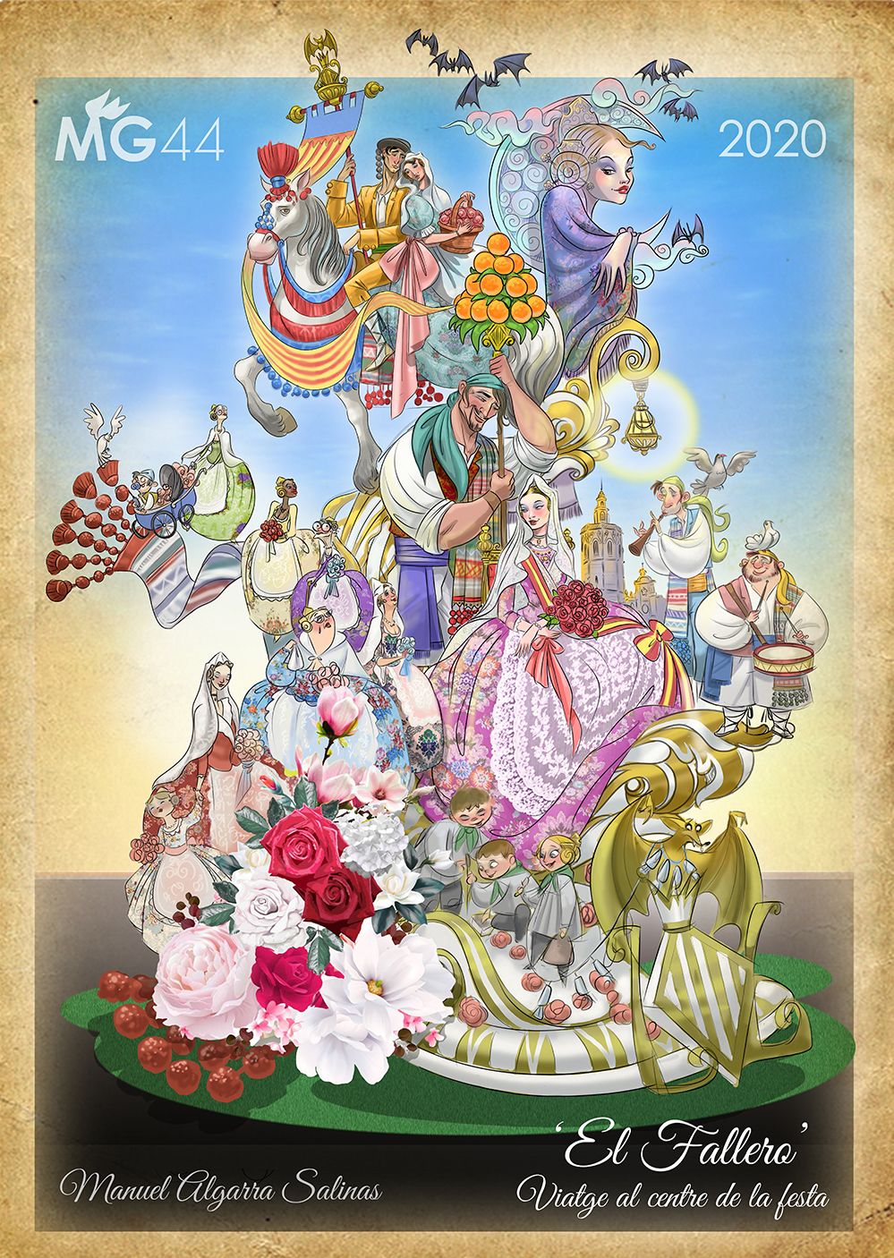 Fallas 2021 - Bocetos de la Sección Primera A