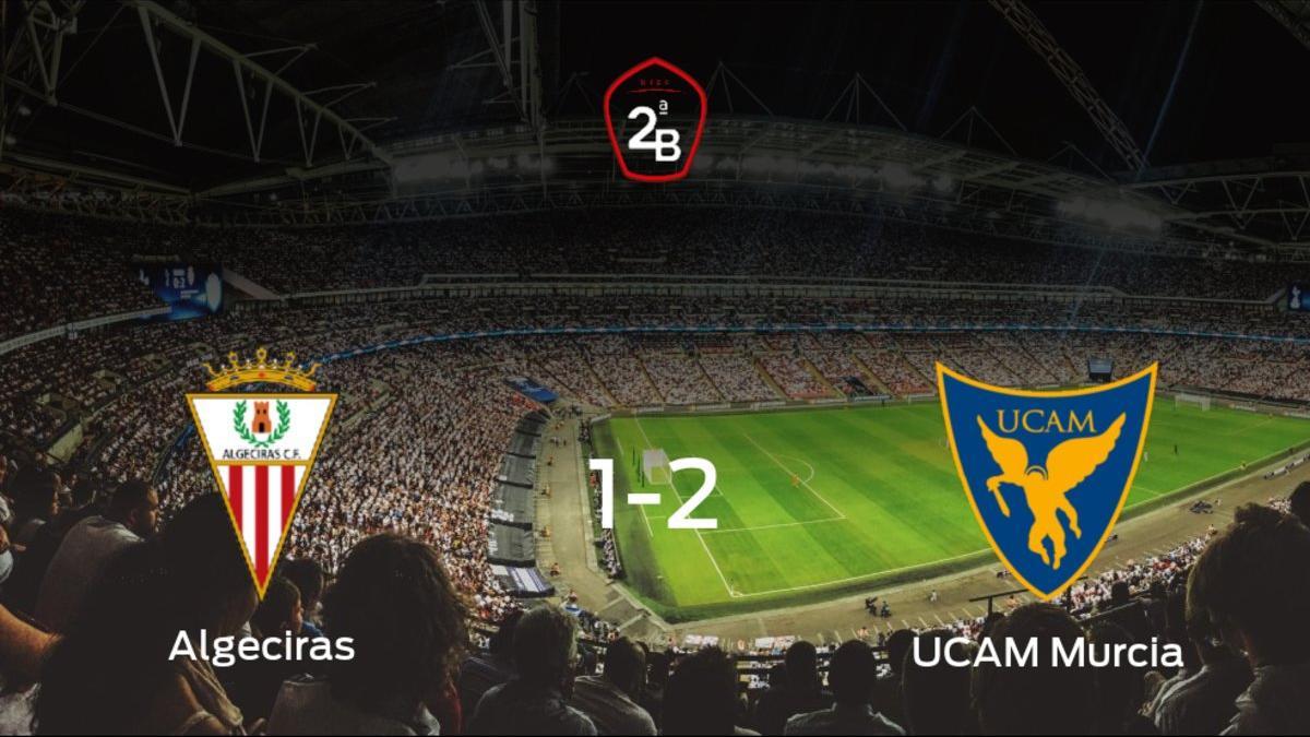 El UCAM Murcia se impone al Algeciras y consigue los tres puntos (1-2)