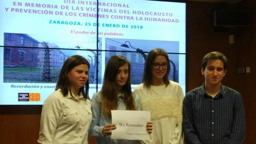 Aragón recuerda a las víctimas del Holocausto