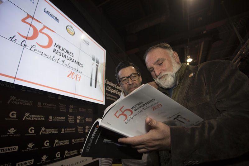 Presentación de la gastroguía '55 mejores restaurantes de la Comunitat Valenciana'