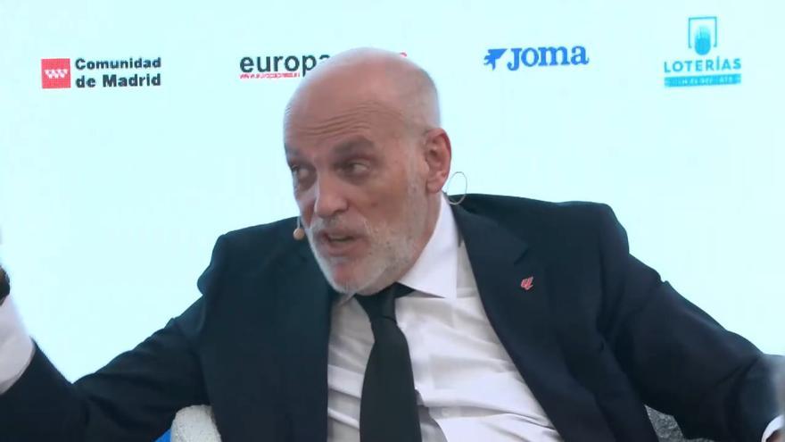 Tebas insiste en jugar en Miami: El sindicato tendría que poner a LaLiga una alfombra roja