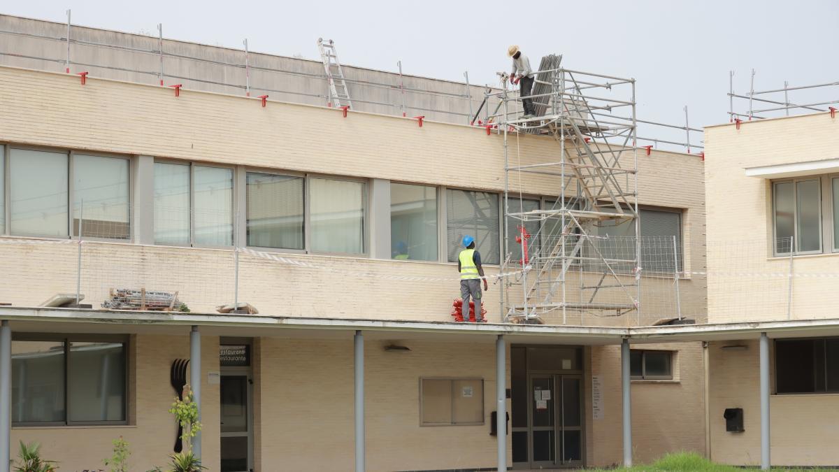 Obras en el centro integrado de FP de hostelería, turismo e industrias alimentarias del Grau