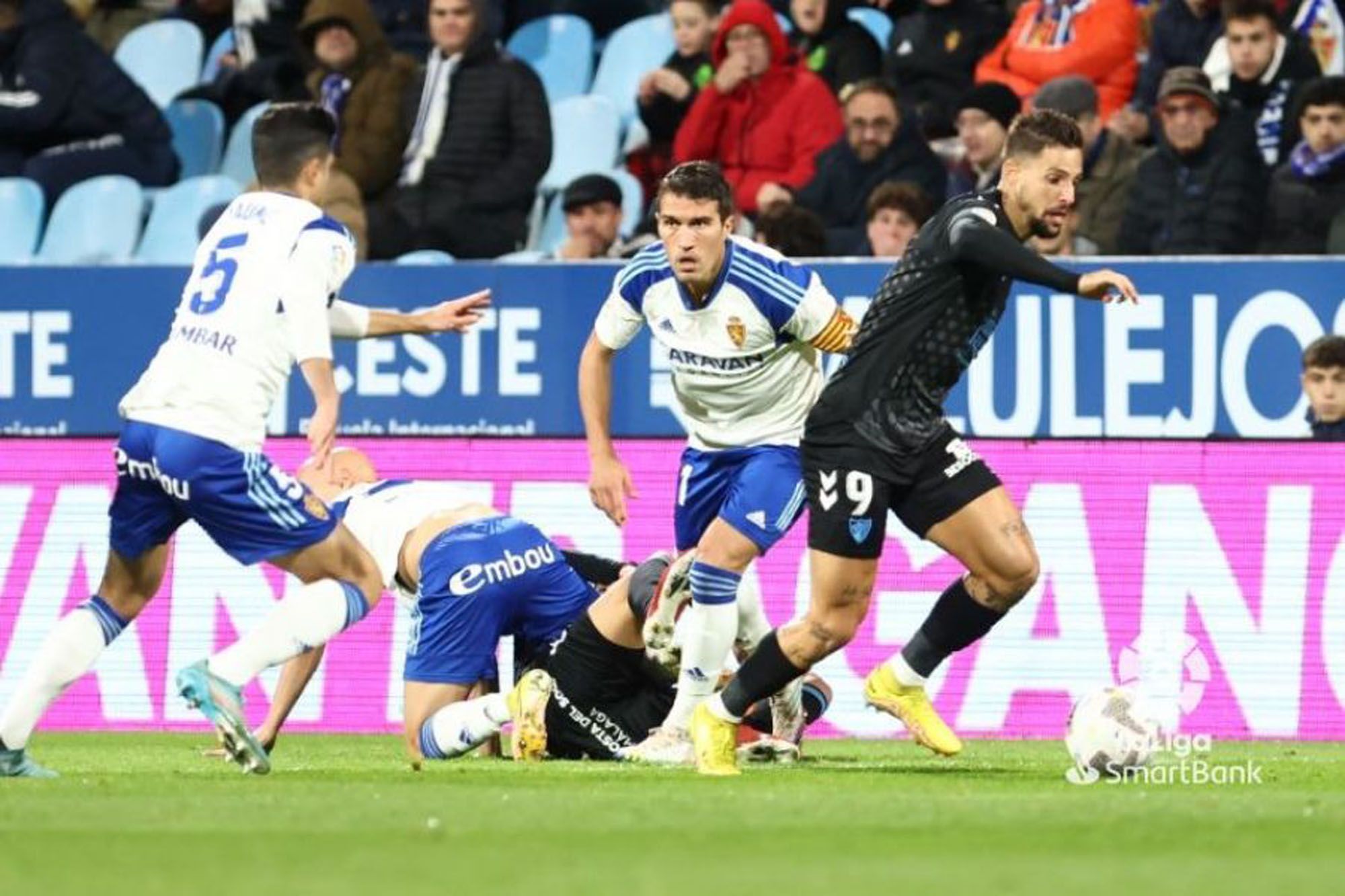 Real Zaragoza - Málaga CF, en imágenes