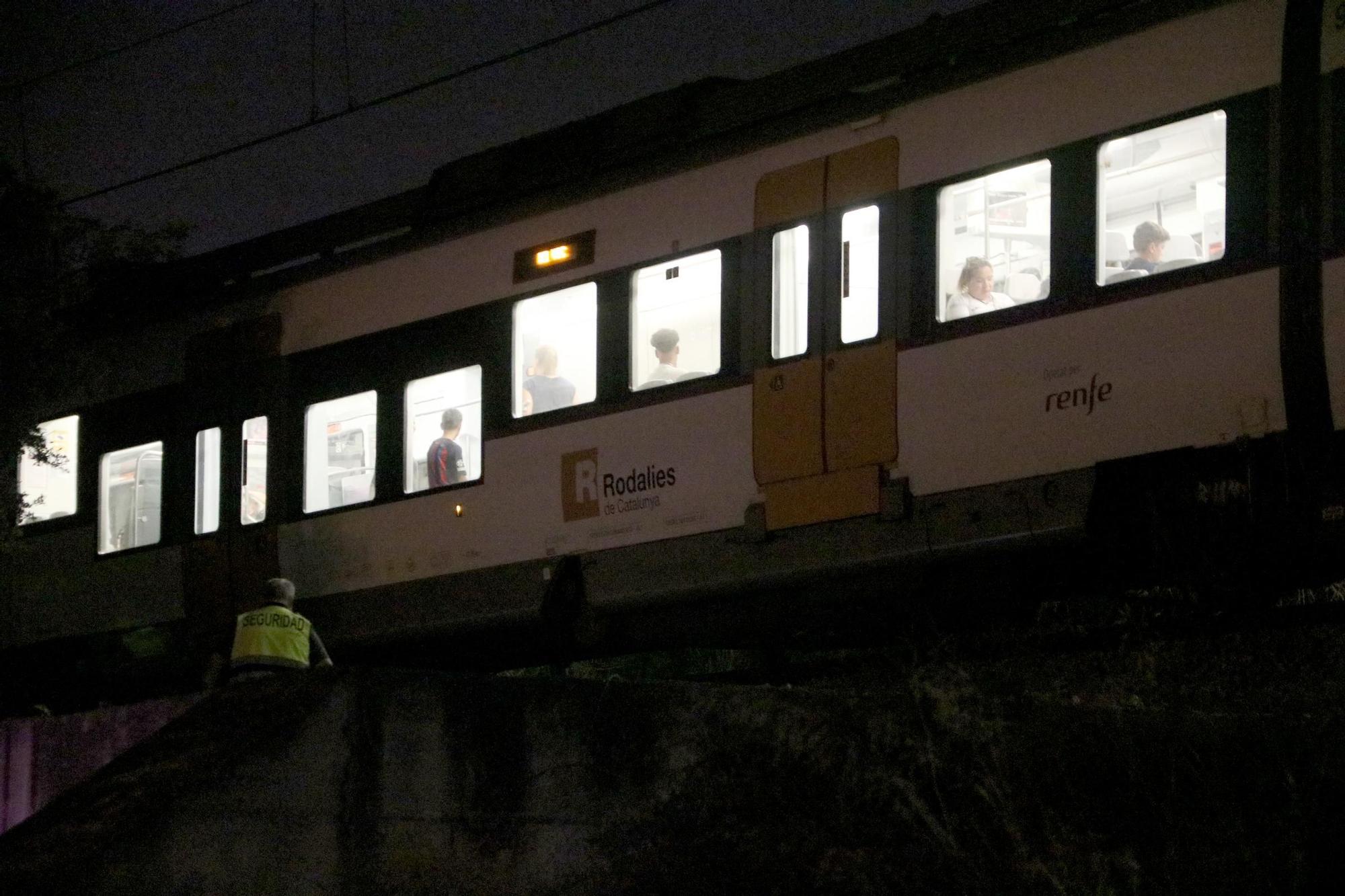 L'atropellament múltiple d'un tren deixa quatre joves morts a Montmeló
