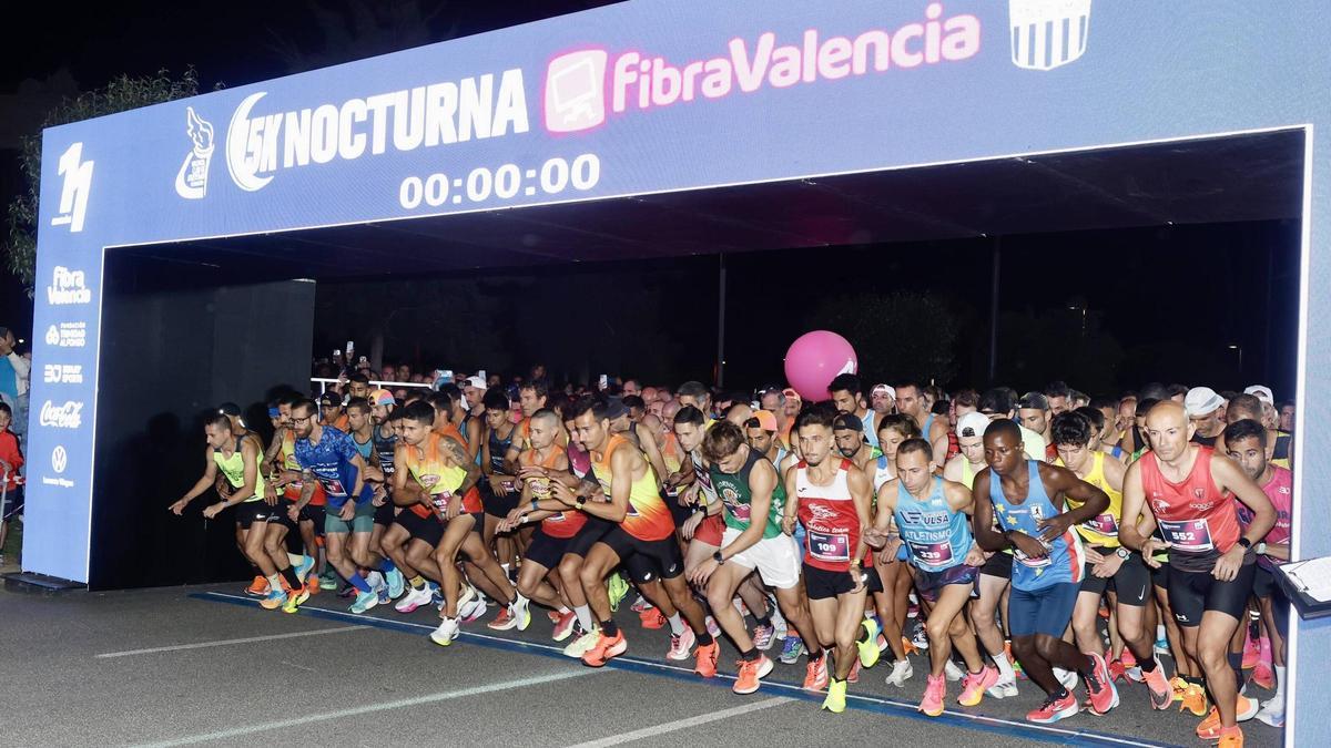 15K Nocturna FibraValencia Mario Mola se doctora como atleta en València