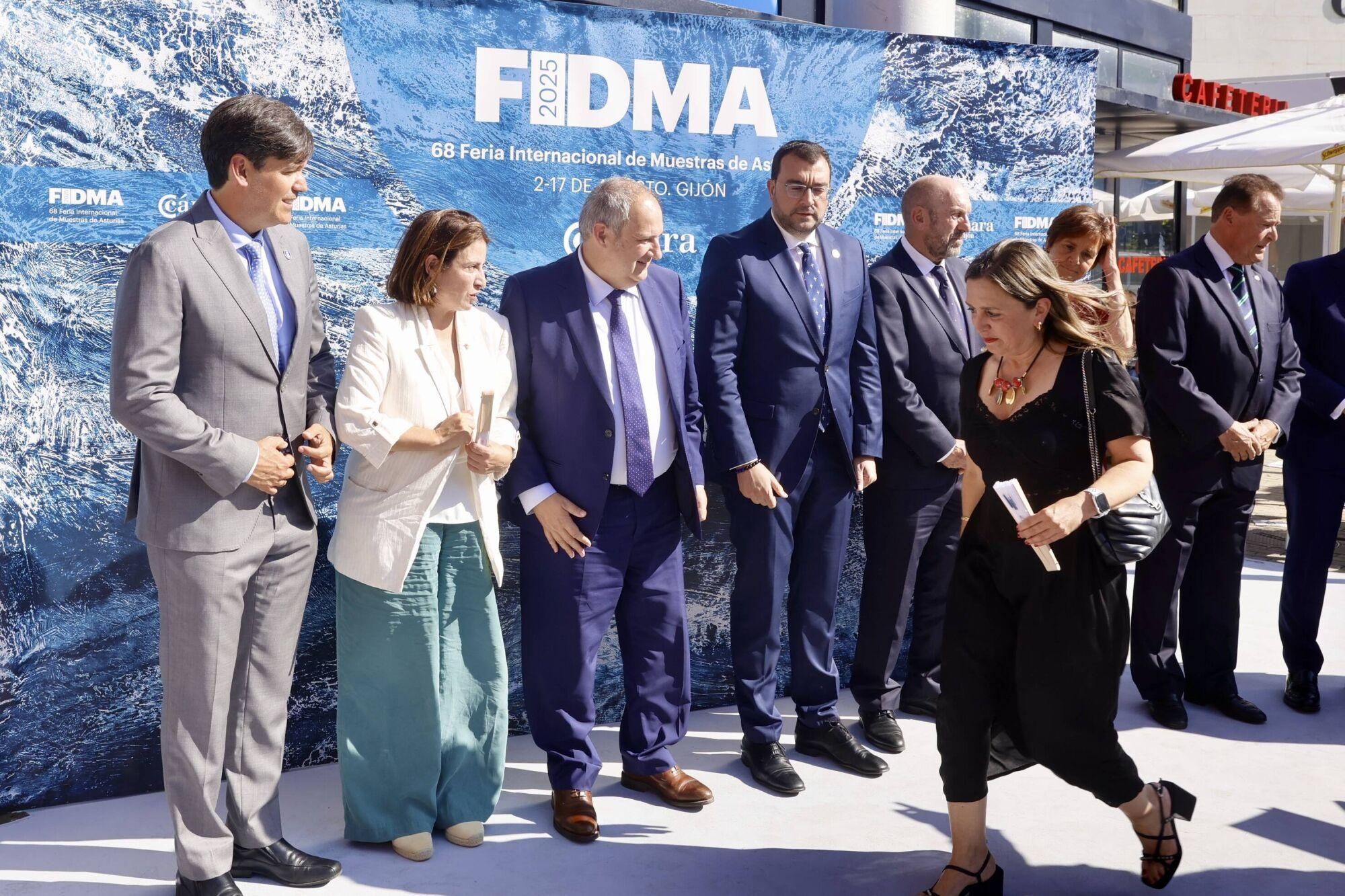 Así fue la inauguración de la Feria Internacional de Muestras de Asturias